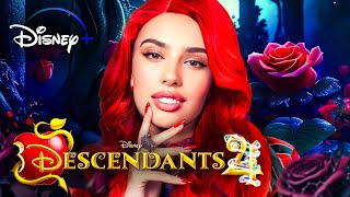 Descendants 4 First Look at Red  The Daughter of Queen of Hearts  Disney [upl. by Dett]