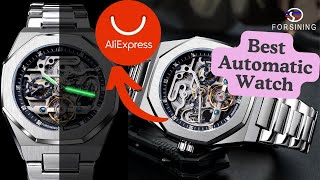 Forsining Casual Automatic Watch  Mens Wristwatches  Luminous Military Watches [upl. by Bellaude]