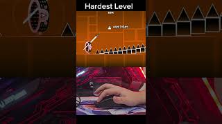 Hardest level vs me geometrydash geometrydashplayer [upl. by Koffler]