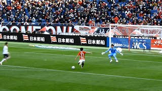 2022年2月23日 第9節 浦和レッズvsヴィッセル神戸 松崎のシュート [upl. by Atilek73]