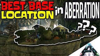 The BEST base location in Aberration  ARK Survival Evolved  Green Zone High Cliff PvE Base Tour [upl. by Ornas978]