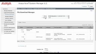 Using Avaya Aura SMGR File Download Manager to Update B5800AdminLite and B5800 Firmware Libraries [upl. by Enedan]