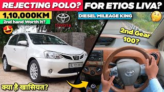 Better than Swift Toyota Etios Liva  Worth it🤔 Diesel Average  1 Lakh KM  Ownership POV toyota [upl. by Gundry]