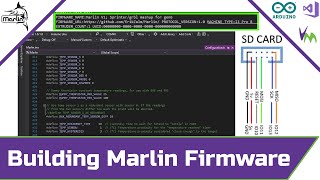 Installing Marlin 3D Printer Firmware Arduino Build  Bootloader [upl. by Esihcoc]