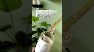 plant base collagen ampoule 🍄 review pr koreanskincare ampoule skincare shorts youtubeshorts [upl. by Erait]