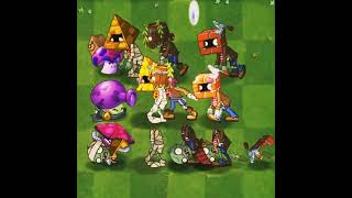 Plants Vs Zombies 2  Nightcap Vs Fume Shroom Vs Spore Shroom Vs Brickhead Zombies  Who Will Win [upl. by Nylodnew762]