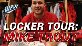 Locker Tour Mike Trout [upl. by Fonseca163]