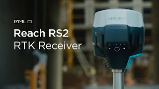 Reach RS2 RTK Receiver with Centimeter Precision [upl. by Yetnom782]