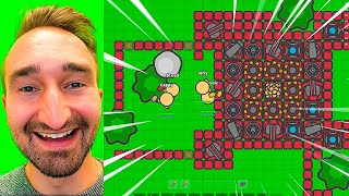 4Player Mega Base Strategy In Zombsio [upl. by Ettelrahc]