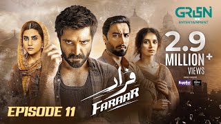 Faraar Episode 11 Subtitles 26th Jan 2025  Hamza Ali Abbasi  Ahmed Ali Akbar  Sohai Ali Abro [upl. by Latouche]