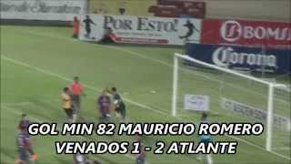 Resumen J3 Ascenso MX Venados FC Yucatán vs Atlante HD [upl. by Nahsaj424]