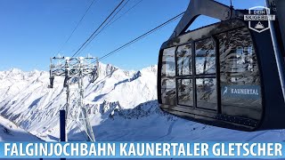 Neue Falginjochbahn Kaunertaler Gletscher [upl. by Anehsak]