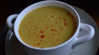 Pumpkin Leek Soup with coconut milk [upl. by Sihunn]