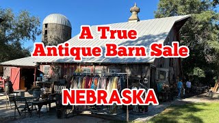 A True Antique Barn Sale in Nebraska [upl. by Zela525]