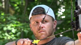 80 Yard Broadhead Test Slick Trick vs Trophy Taker vs Wasp [upl. by Atteinotna]