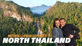 NORTH THAILAND 🇹🇭 4 Days In Umphang  Thailand’s BIGGEST WATERFALL Lush Jungle amp WILD ELEPHANTS [upl. by Nugent]