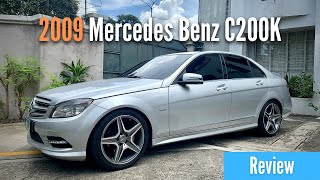 2009 Mercedes Benz C200 Kompressor W204 C Class Review [upl. by Elyrrad]