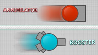 Diepio  FASTEST TANK  ANNIHILATOR Faster than Booster [upl. by Ecnarepmet]