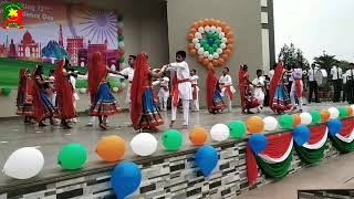 Class 5th  Patriotic Dance  Independence Day  BS Memorial School  Abu Road [upl. by Annoif]