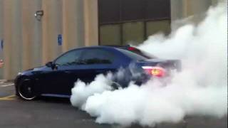 BMW M5 Amazing Burnout E60 [upl. by Norok210]