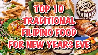 TOP 10 TRADITIONAL FILIPINO FOOD FOR NEW YEARS EVE  MEDIA NOCHE  Pepperhona’s Kitchen [upl. by Etka]