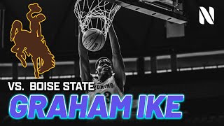 Graham Ike Wyoming Cowboys 33 PTS  10 REB vs Boise State Broncos [upl. by Bloom]