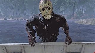 ¿ESCAPARAN EN BARCO  FRIDAY THE 13th THE GAME [upl. by Clara478]