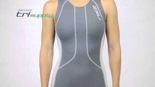 2XU Womens Super Elite Endurance Tri Suit WT1769D [upl. by Nohcim]