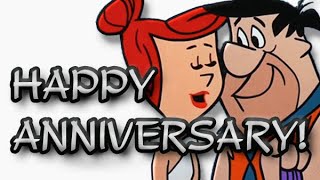 THE FLINTSTONES  HAPPY ANNIVERSARY SONG  4K [upl. by Nooj]