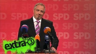 Torsten Sträter Pressesprecher der SPD Kanzlerkandidaten  extra 3  NDR [upl. by Eibbed]