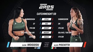 Eleni Moisidou Grecia vs Alice Pisciotta Italia  MMA [upl. by Soilissav]