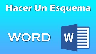 Como hacer un esquema con word [upl. by Baram]