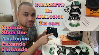 Conserto básico do analógico do controle de Xbox One [upl. by Edecrem]