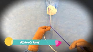 Laparoscopic Mishras Knot [upl. by Yusem]