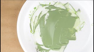 Making Your Own Color  Sage Green Acrylic Paint Green  Yellow  Gray  Sage [upl. by Jaclin]