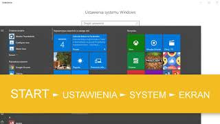 Jak obrócić i zmienić orientację ekranu w Windows 10 [upl. by Raffarty]