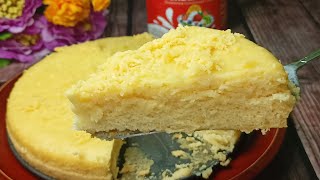 WALANG OVEN TRY NYO NATONG NO BAKE CONDENSED MILK CHEESECAKE RECIPE MADALING GAWIN [upl. by Aynotan138]