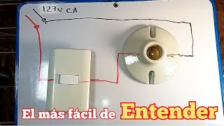 Como poner un interruptor de luz [upl. by Tisbe93]