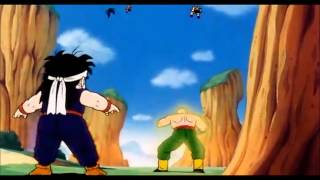 DBZ Tien Shinhan Tries to Avenge Chiaotzu Against Nappa HD [upl. by Duhl334]