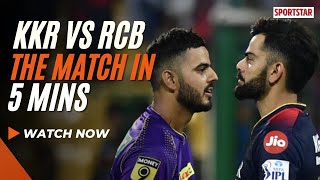 KKR vs RCB match highlights and analysis [upl. by Hutchinson109]