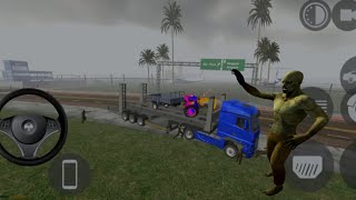 Franklin Transport RGB Tractor With TruckIndian Bike Driving Zombietractor truck [upl. by Almond]