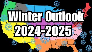 Official 20242025 Winter Outlook Very Snowy Winter Expected  La Nina [upl. by Suraved360]