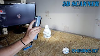 Shining3D Einstar 3D Scanner Review and Testing [upl. by Worra832]