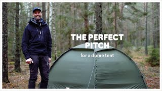 How to pitch a dome tent  Fjällräven [upl. by Odlawso]