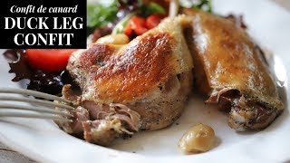 How To Make Duck Leg Confit at Home Christmas dinner ideas [upl. by Vasta]