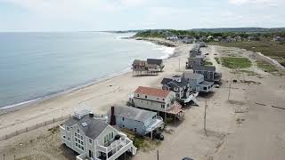 Peggotty Beach Scituate Ma  DJI Mavic Pro Drone Flight [upl. by Micky]