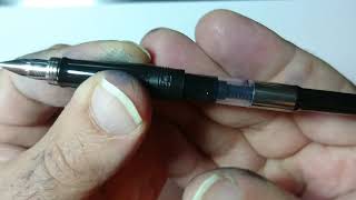 بررسی جوهر پارکر کويینک آبیمشکی، Parker Quink blueblack ink review [upl. by Ilaw971]