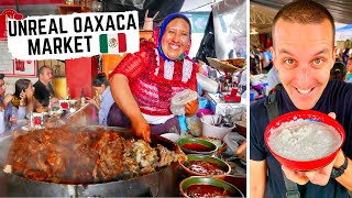 BEST MEXICAN STREET FOOD in Oaxaca MEXICO  Eating in Tlacolula Market Oaxaca Mexico [upl. by Ilyse]