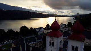 Millstatt am See Abendstimmung 4KDrohne [upl. by Vigor]