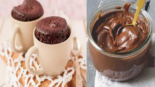 Mug cake nutella chocolat au micro onde facile et rapide [upl. by Ayik]